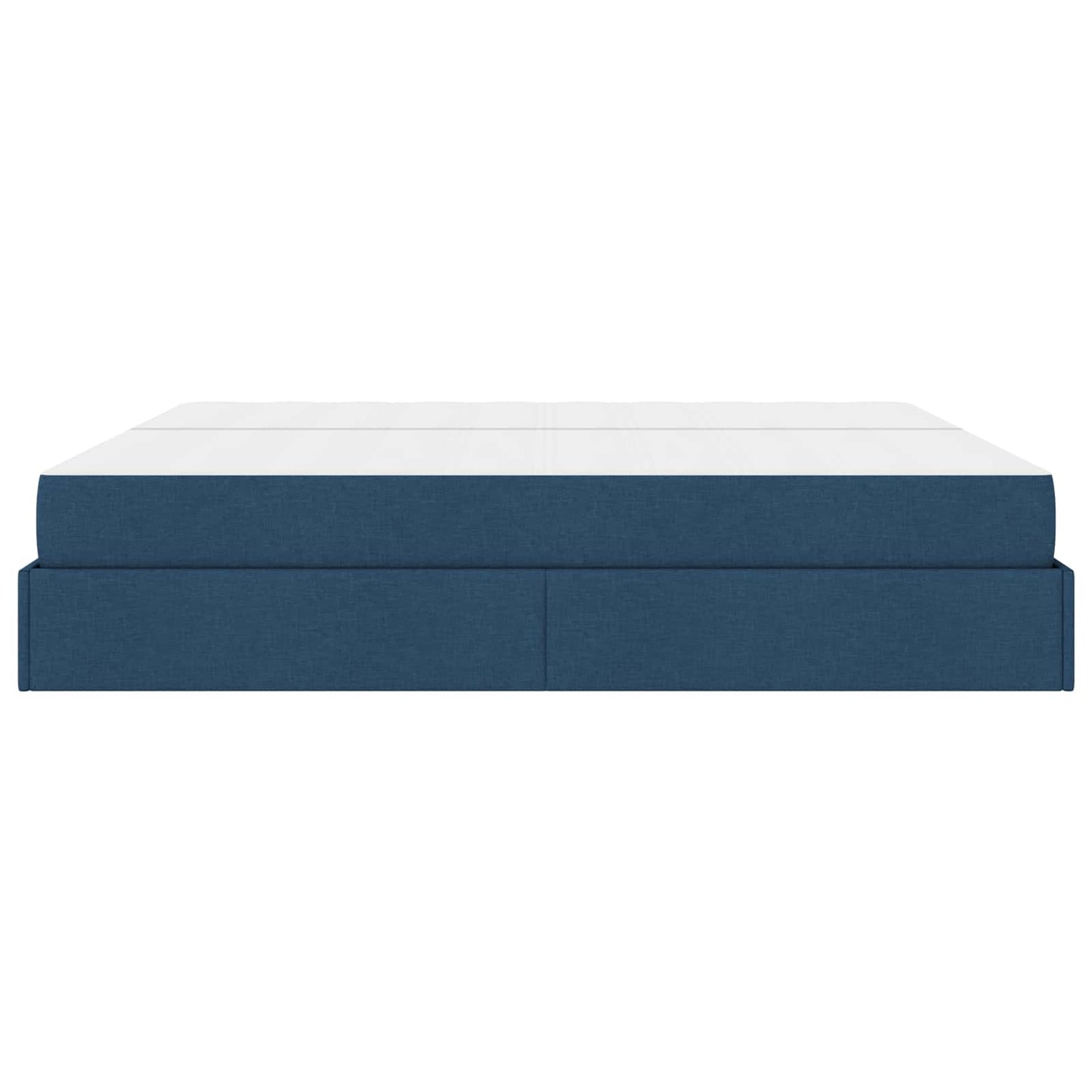 Struttura letto con materasso con materasso 2 pcs Blu Tessuto | homemem39