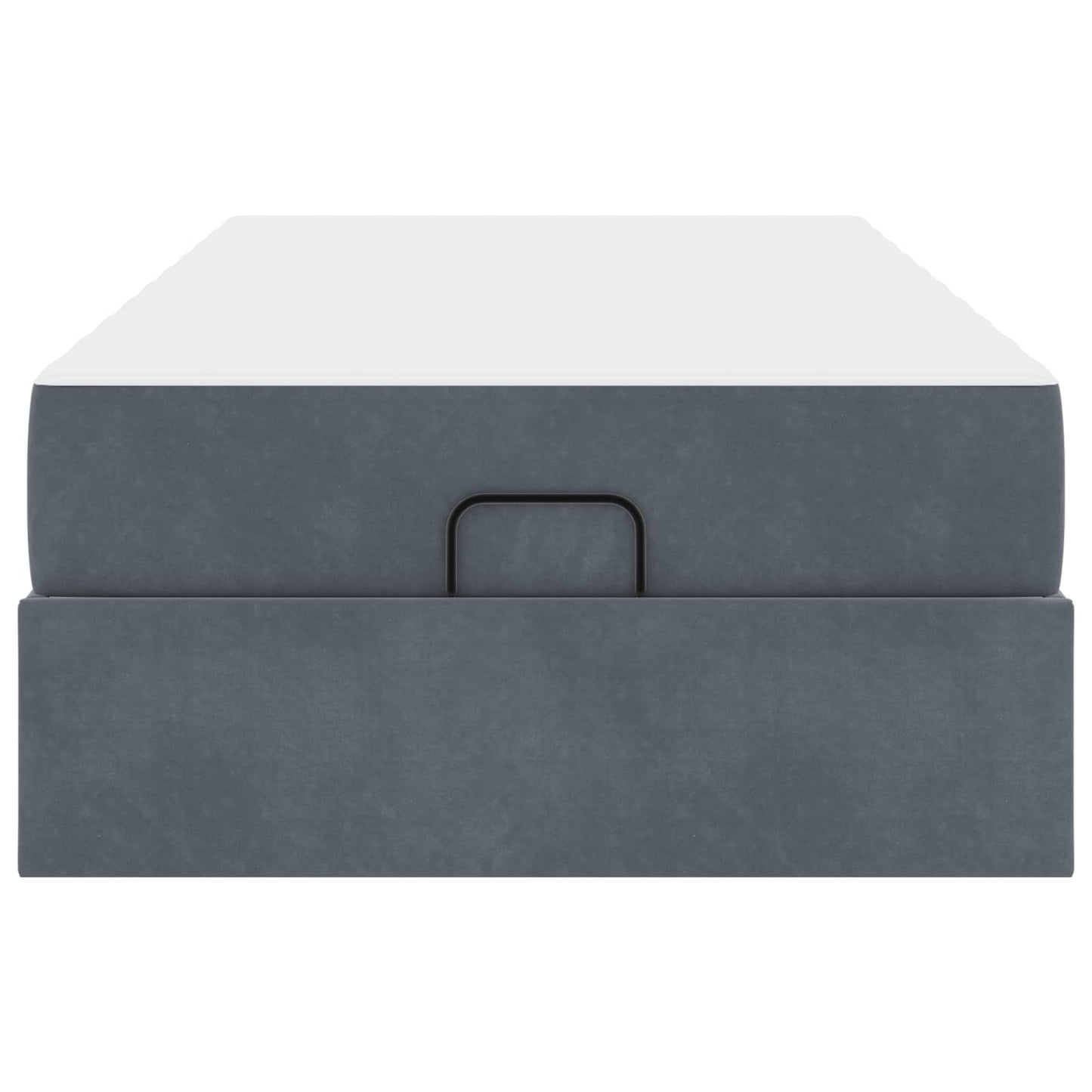 Struttura letto con materasso 2 pcs Grigio Sfumato Velluto | homemem39