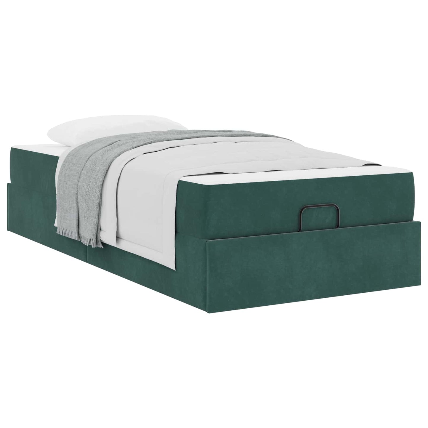 Struttura letto con materasso 2 pcs Verde Velluto | homemem39