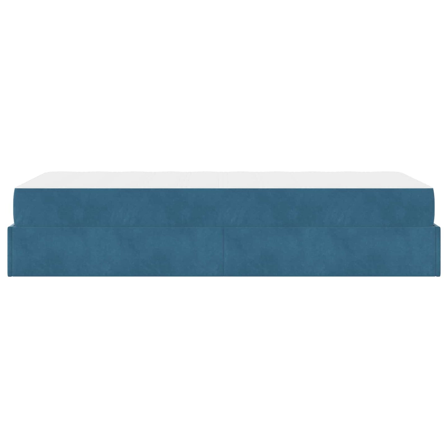 Struttura letto con materasso 2 pcs Blu Velluto | homemem39