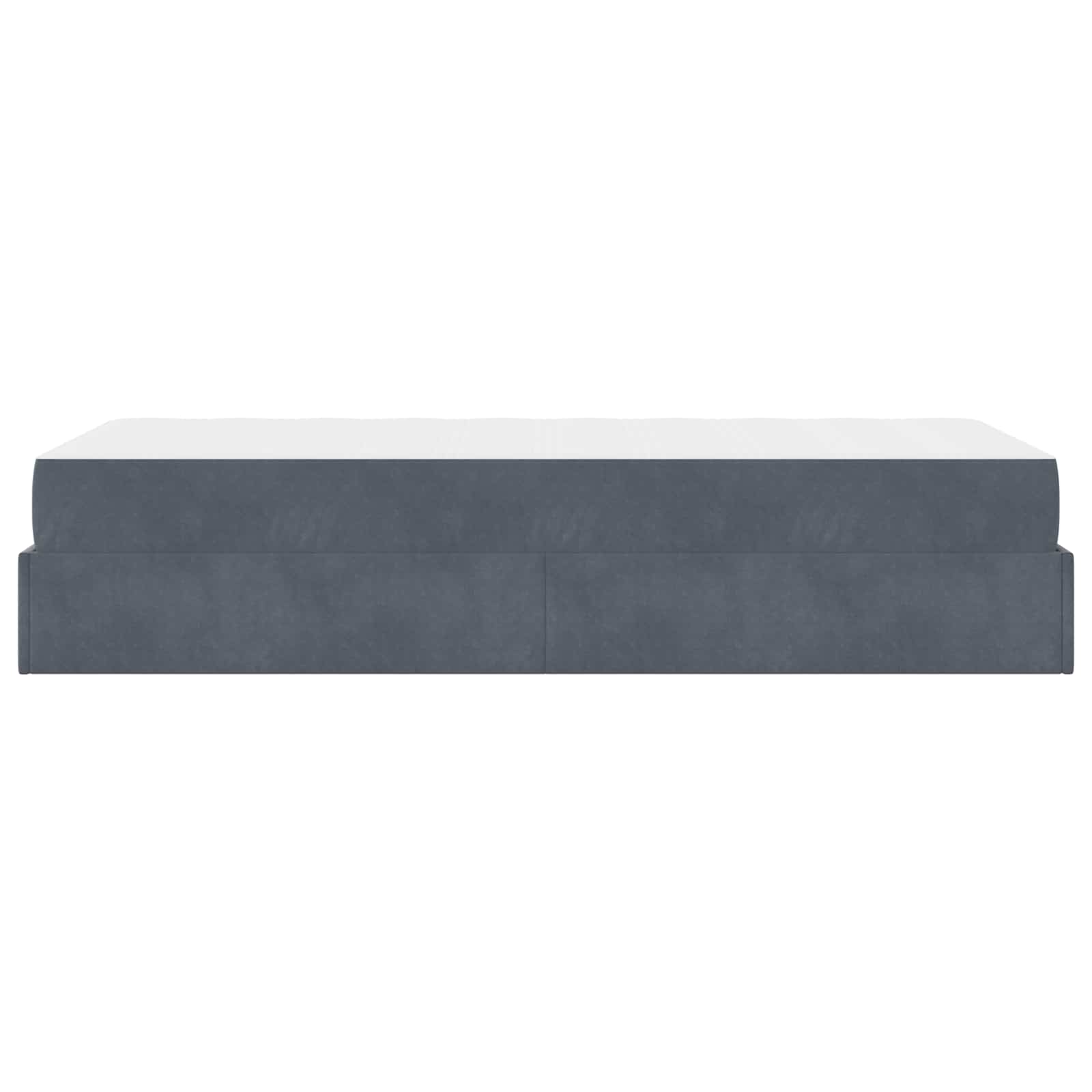 Struttura letto con materasso 2 pcs Grigio Sfumato Velluto | homemem39