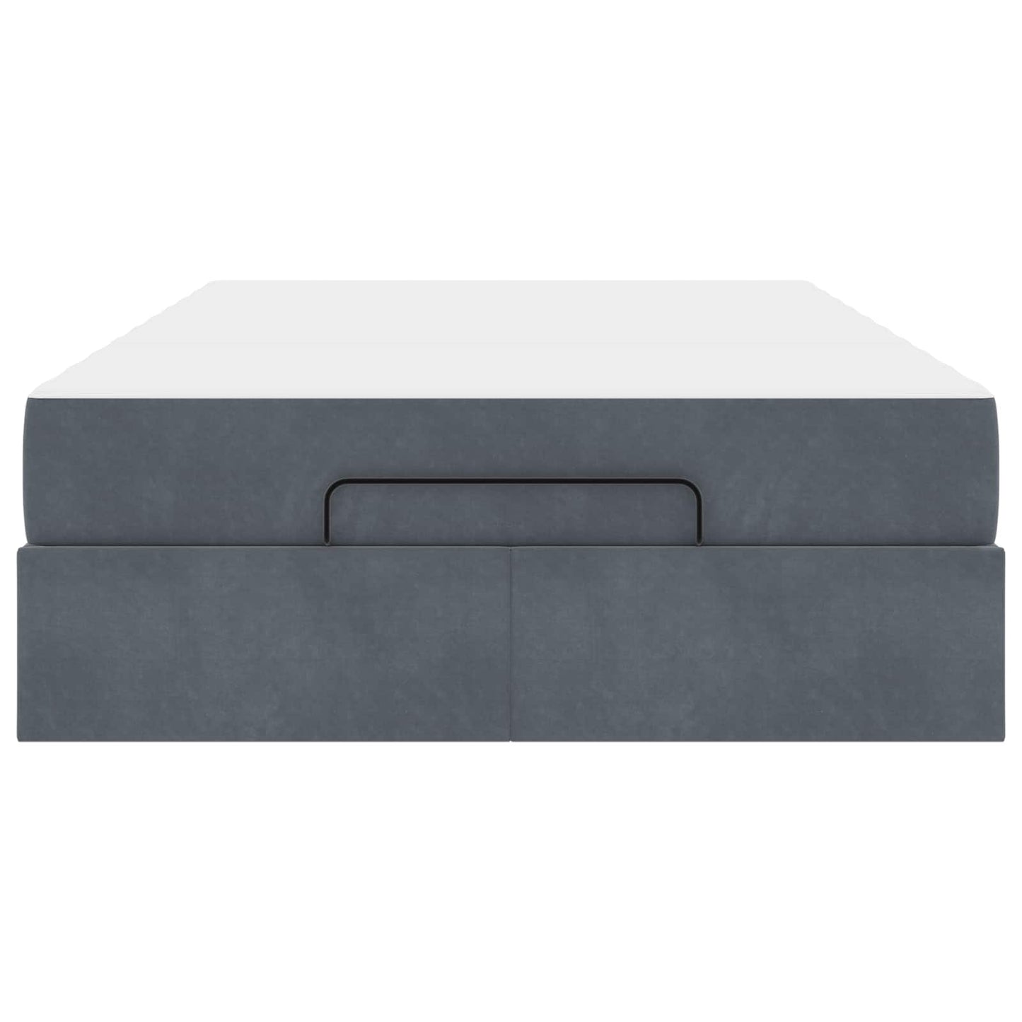 Struttura letto con materasso 2 pcs Grigio Sfumato Velluto | homemem39