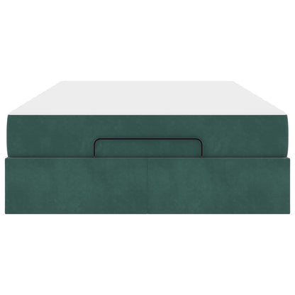 Struttura letto con materasso 2 pcs Verde Velluto | homemem39