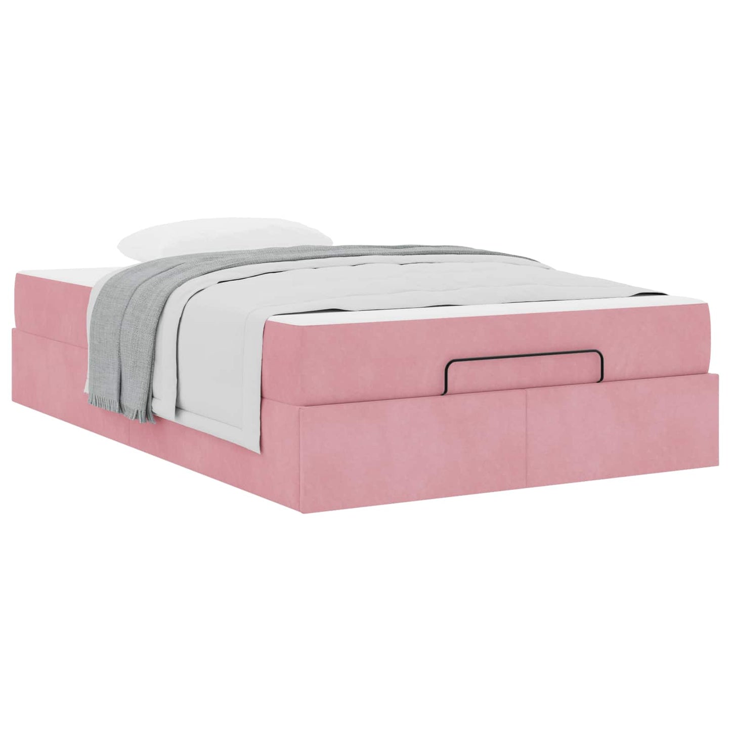 Struttura letto con materasso 2 pcs Rosa Velluto | homemem39