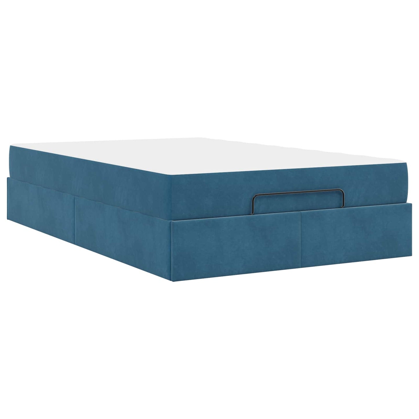 Struttura letto con materasso 2 pcs Blu Velluto | homemem39