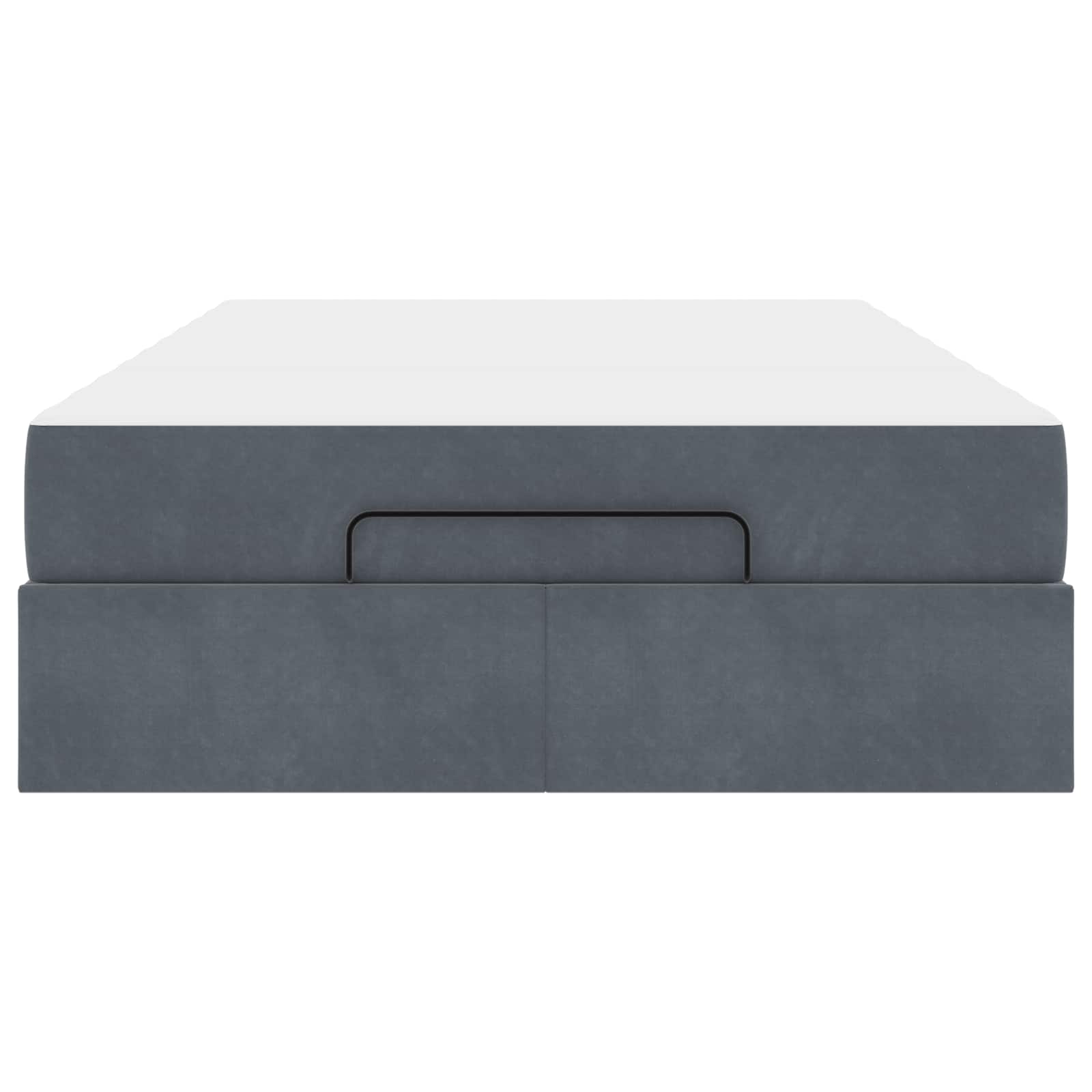 Struttura letto con materasso 2 pcs Grigio Sfumato Velluto | homemem39