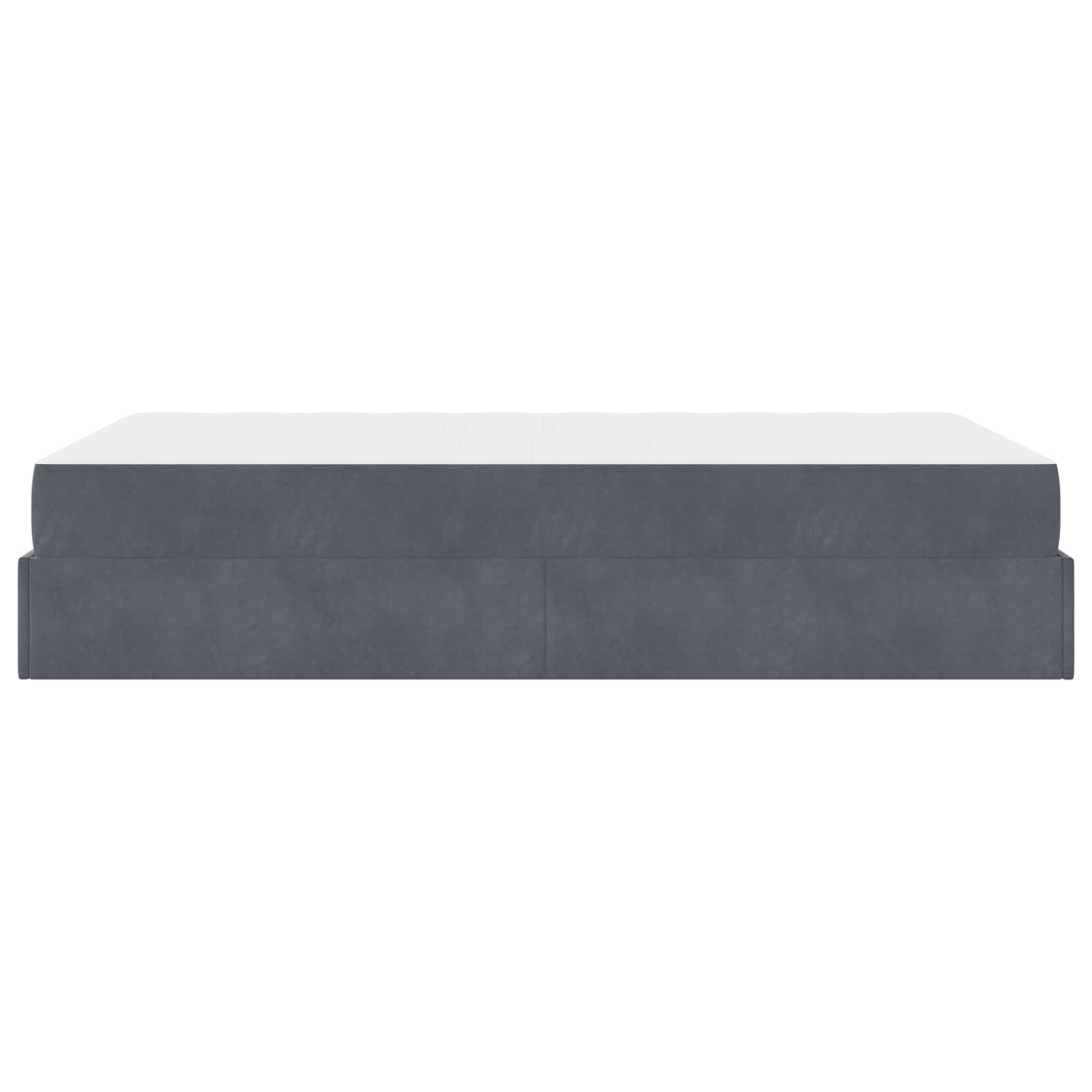 Struttura letto con materasso 2 pcs Grigio Sfumato Velluto | homemem39