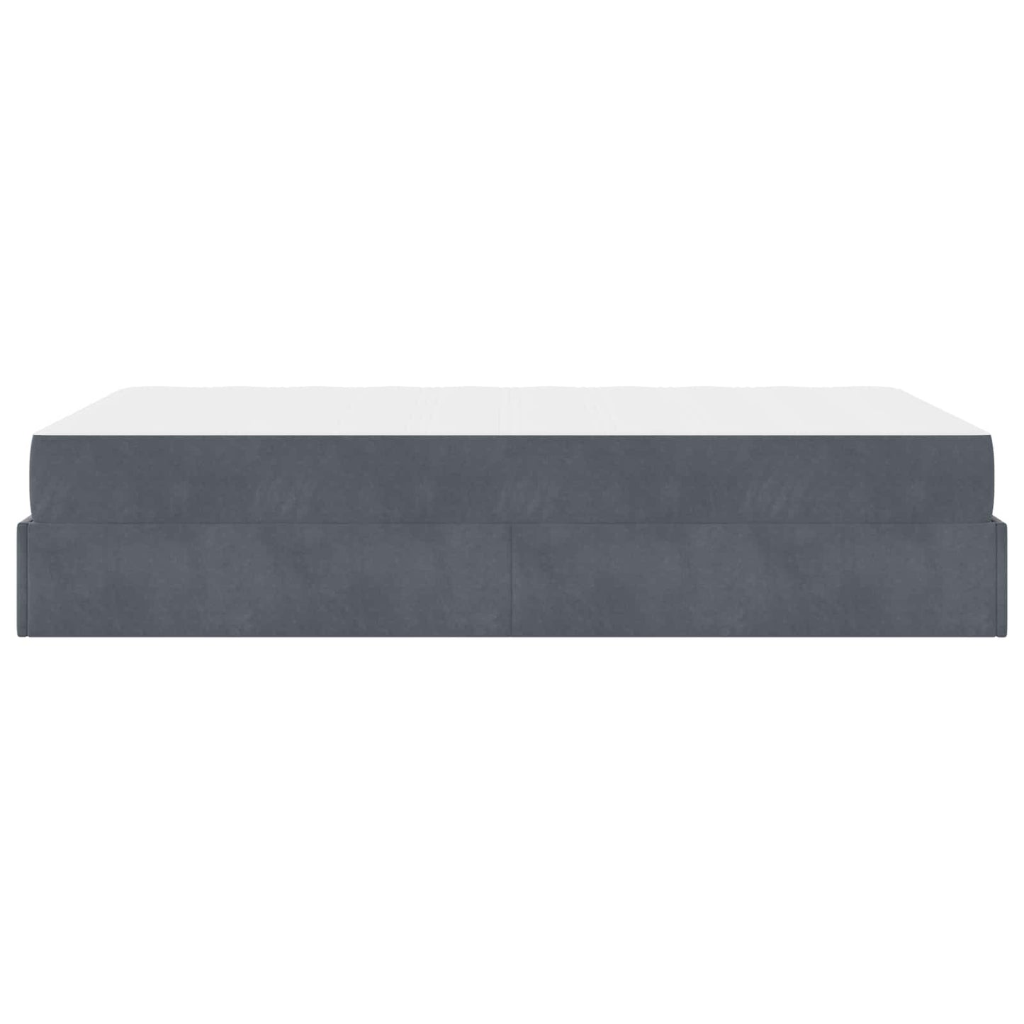 Struttura letto con materasso 2 pcs Grigio Sfumato Velluto