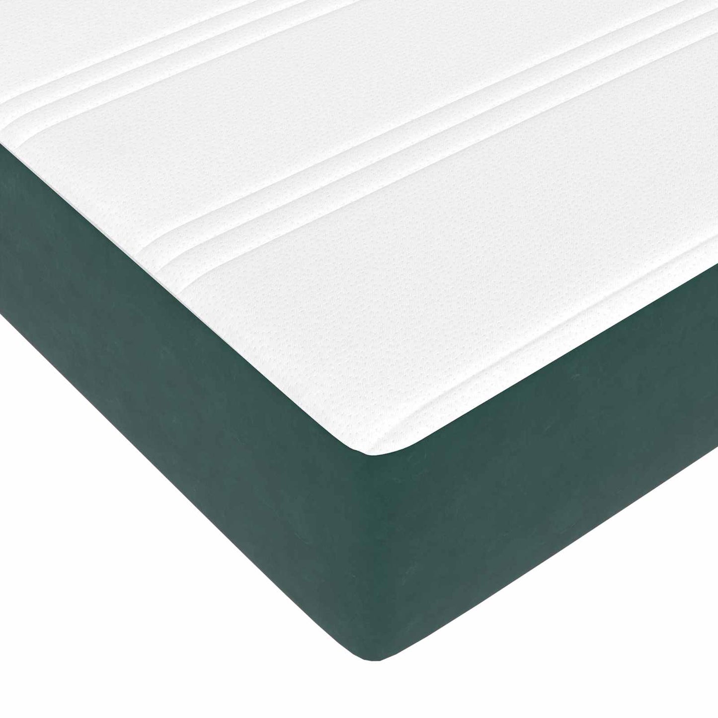 Struttura letto con materasso 2 pcs Verde Velluto | homemem39