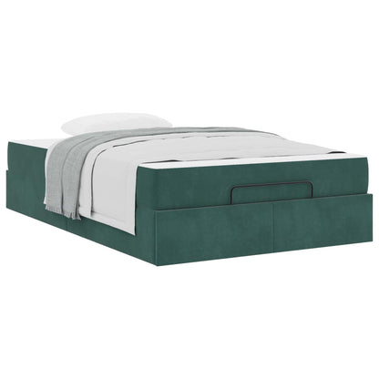 Struttura letto con materasso 2 pcs Verde Velluto | homemem39