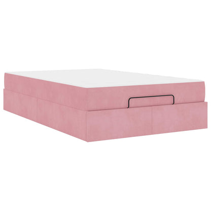 Struttura letto con materasso 2 pcs Rosa Velluto | homemem39