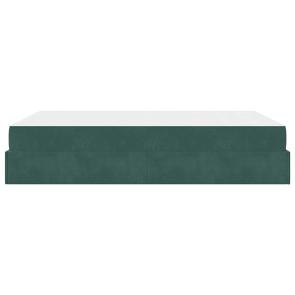 Struttura letto con materasso 2 pcs Verde Velluto | homemem39