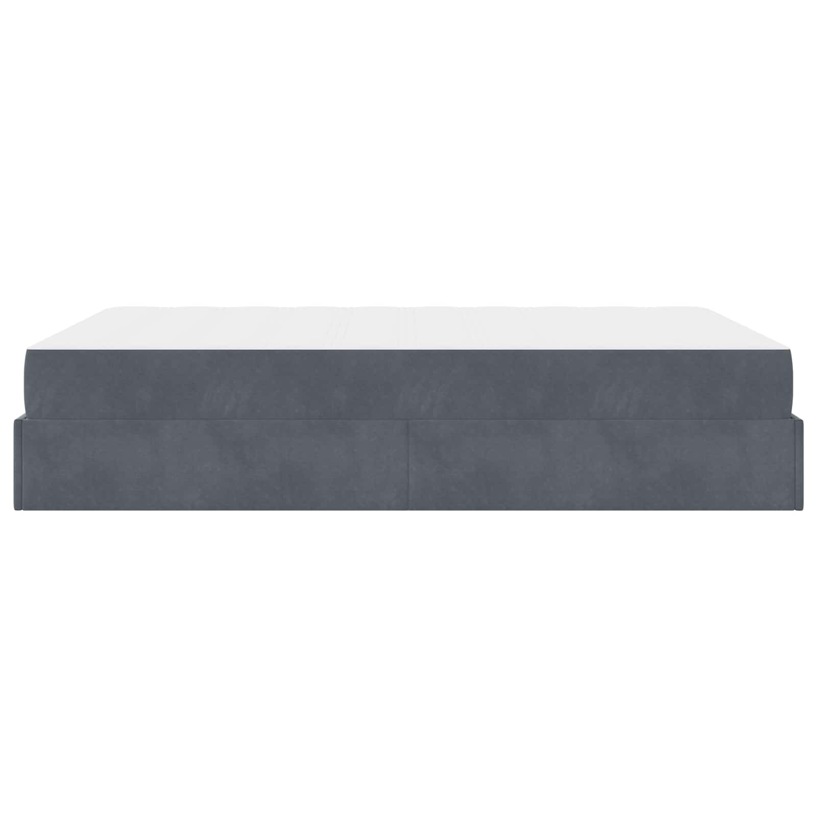 Struttura letto con materasso 2 pcs Grigio Sfumato Velluto | homemem39