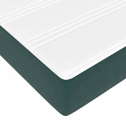 Struttura letto con materasso 2 pcs Verde Velluto | homemem39