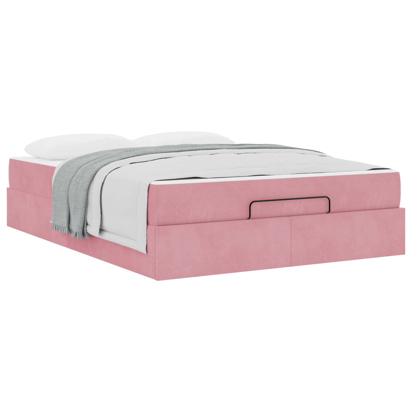 Struttura letto con materasso 2 pcs Rosa Velluto | homemem39