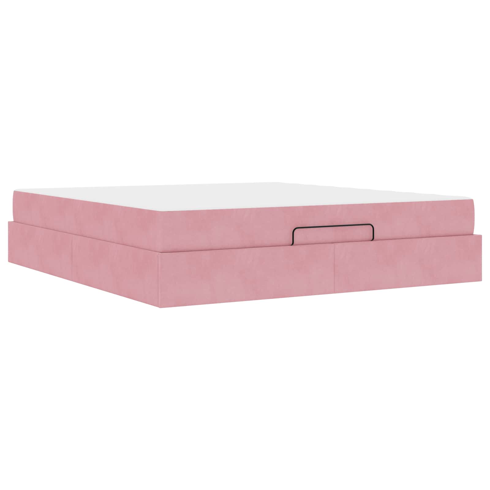Struttura letto con materasso 2 pcs Rosa Velluto | homemem39