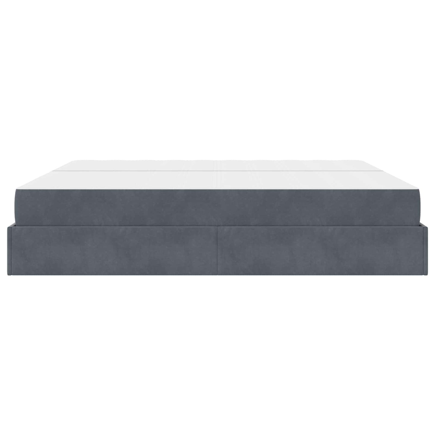 Struttura letto con materasso 2 pcs Grigio Sfumato Velluto | homemem39