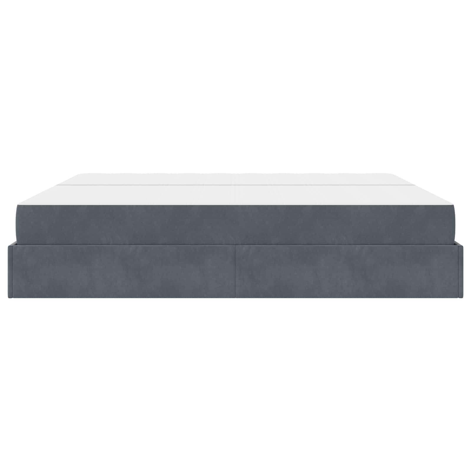 Struttura letto con materasso 2 pcs Grigio Sfumato Velluto | homemem39