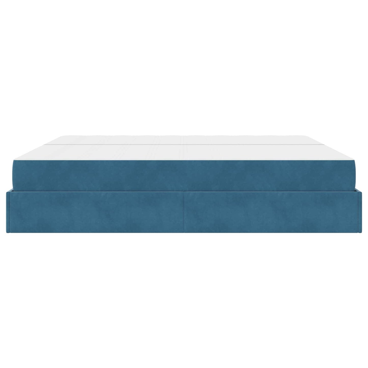 Struttura letto con materasso con materasso 2 pcs Blu Velluto | homemem39
