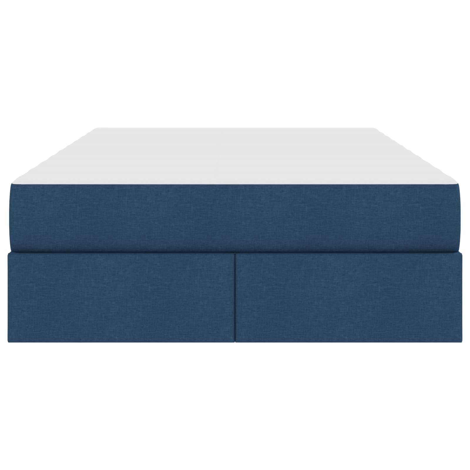 Letto con contenitore e materasso Blu 120 x 190 cm Poliestere | homemem39