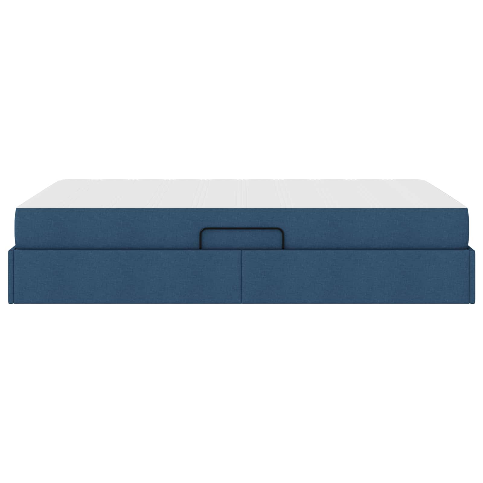 Letto con contenitore e materasso Blu 120 x 190 cm Poliestere | homemem39