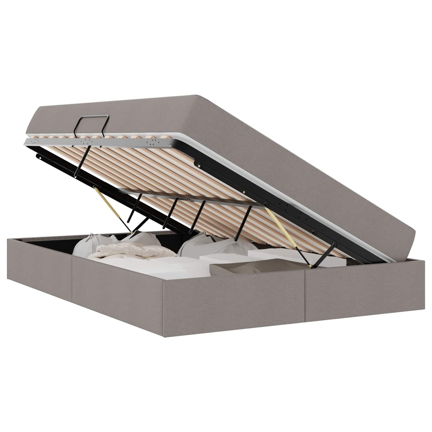 Letto con contenitore e materasso Talpa 140 x 200 cm Poliestere | homemem39