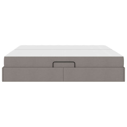 Letto con contenitore e materasso Talpa 200 x 200 cm Poliestere | homemem39