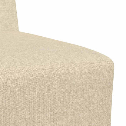 Unità di Divano Modulare Senza Braccioli 2 pcs Crema | homemem39