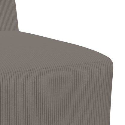 Unità di Divano Modulare Senza Braccioli 2 pcs Grigio chiaro | homemem39