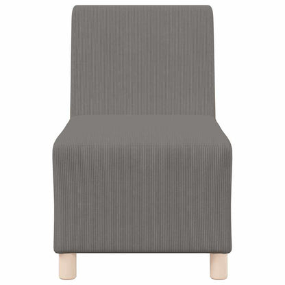 Unità di Divano Modulare Senza Braccioli 2 pcs Grigio chiaro - homemem39
