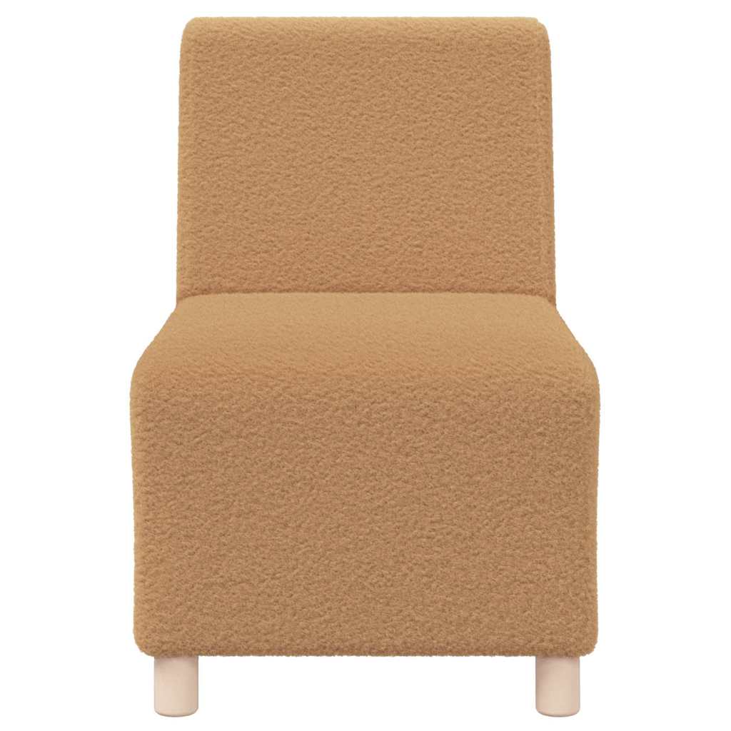 Unità di Divano Modulare Senza Braccioli 2 pcs Beige - homemem39