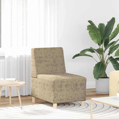 Unità di Divano Modulare Senza Braccioli 2 pcs Grigio chiaro