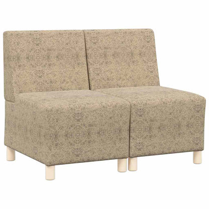 Unità di Divano Modulare Senza Braccioli 2 pcs Grigio chiaro | homemem39