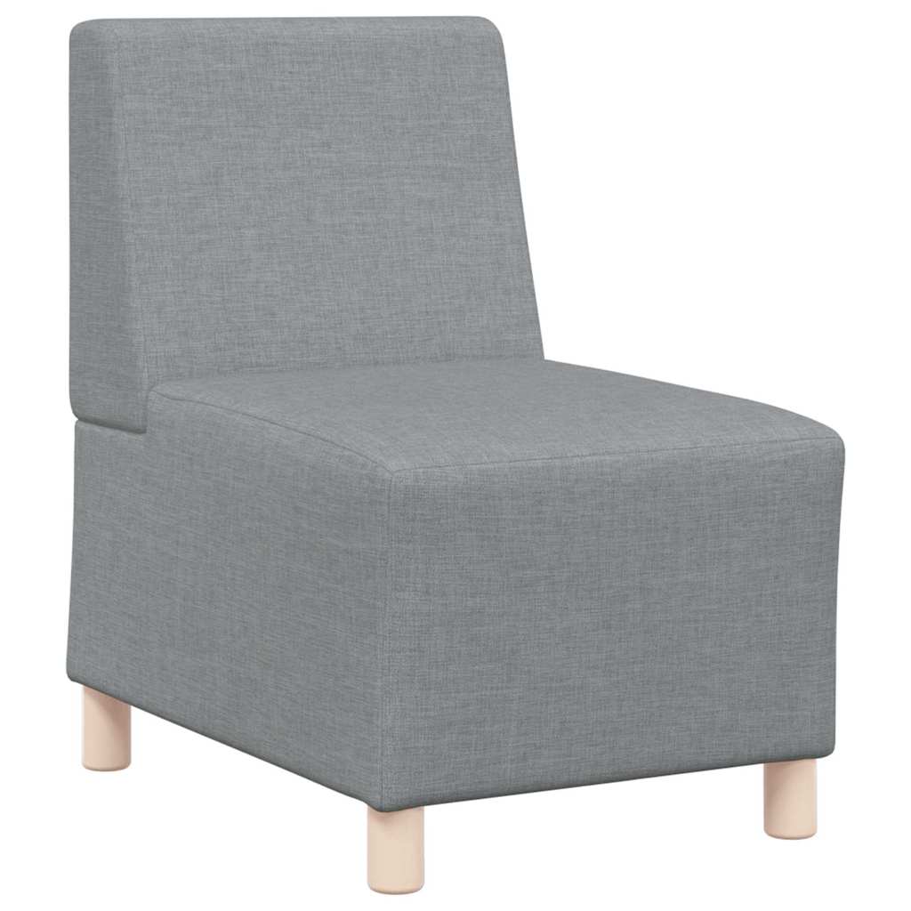 Unità di Divano Modulare Senza Braccioli 3 pcs Grigio chiaro | homemem39