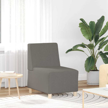 Unità di Divano Modulare Senza Braccioli 3 pcs Grigio chiaro | homemem39