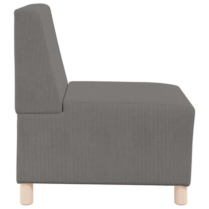 Unità di Divano Modulare Senza Braccioli 3 pcs Grigio chiaro | homemem39