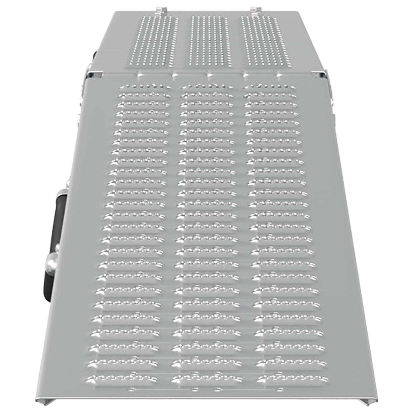 Rampe Pieghevoli 200kg per rampa 2 pcs Argento Acciaio zincato | homemem39