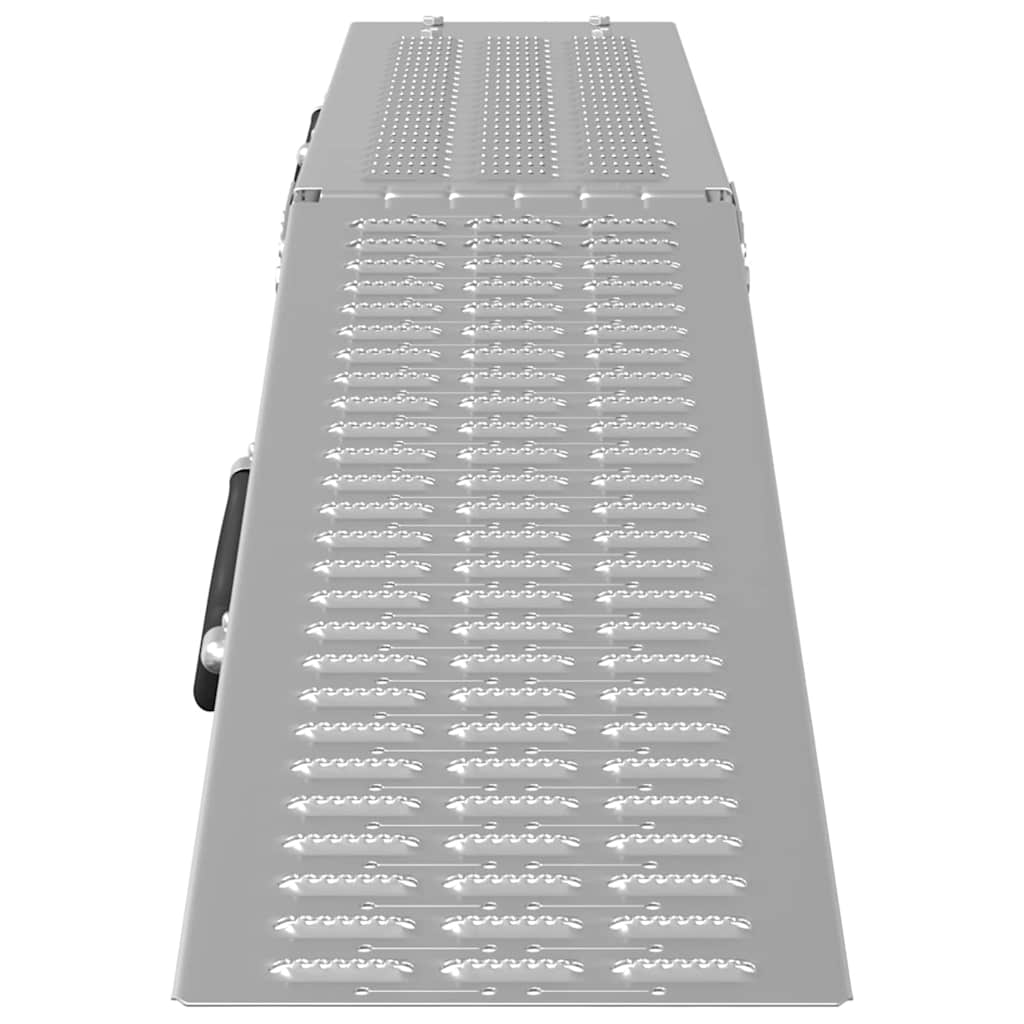 Rampe Pieghevoli 200kg per rampa Argento 186 x 23 x 4,5 cm | homemem39