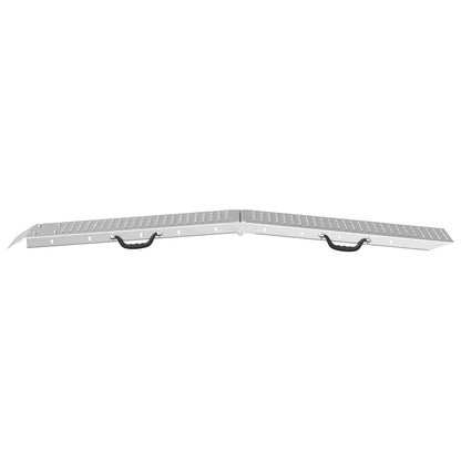 Rampe Pieghevoli 200kg per rampa 2 pcs Argento Acciaio zincato | homemem39