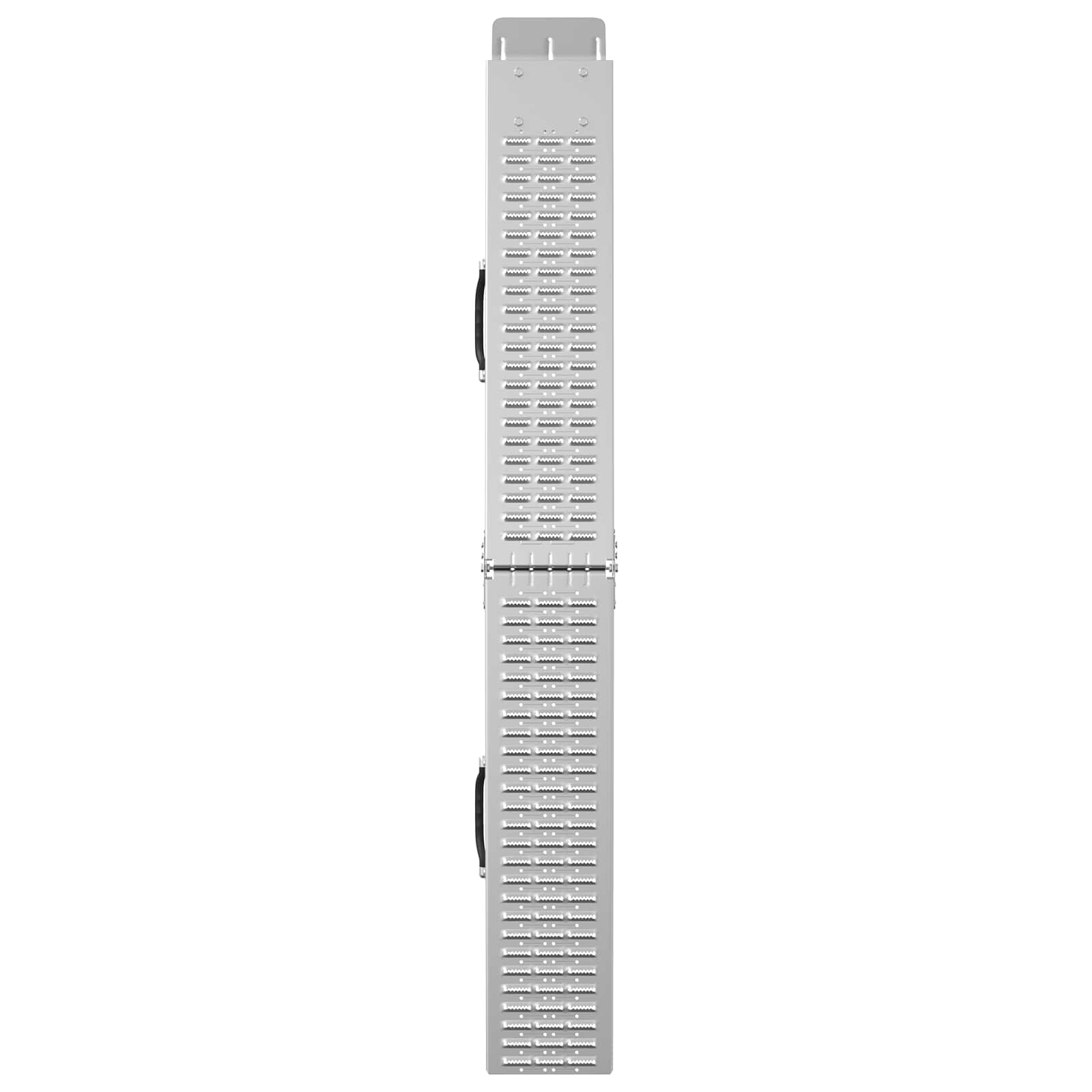 Rampe Pieghevoli 200kg per rampa 2 pcs Argento Acciaio zincato | homemem39
