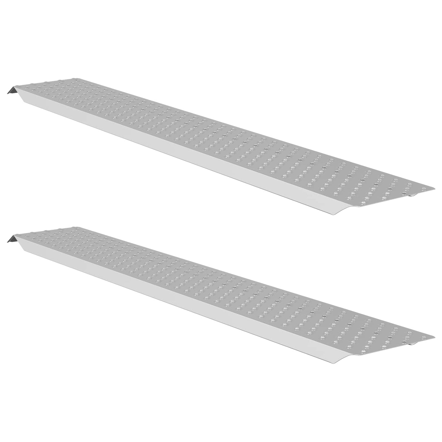 Rampe di carico 200 kg Argento 159 x 23 x 5 cm Acciaio zincato