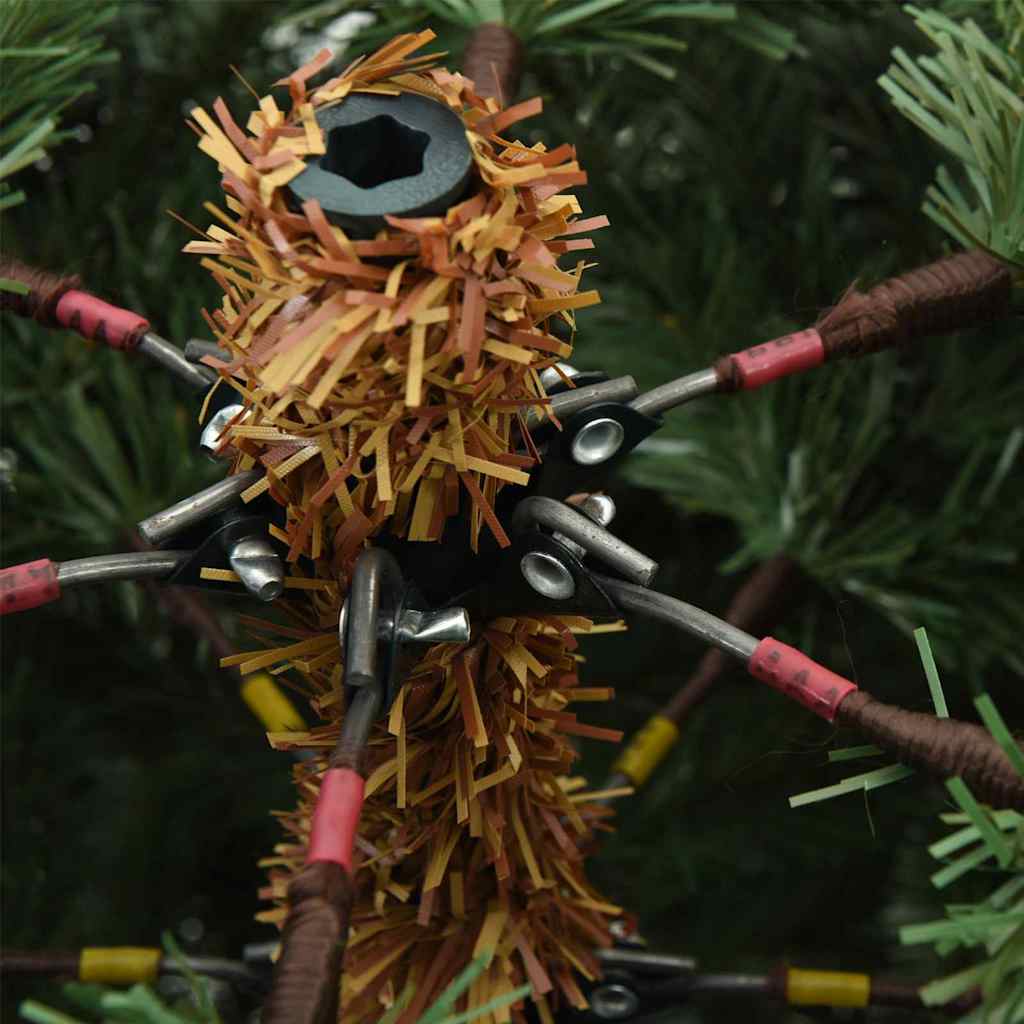 Albero di Natale Artificiale con Rami Pieghevoli Verde 120 cm | homemem39
