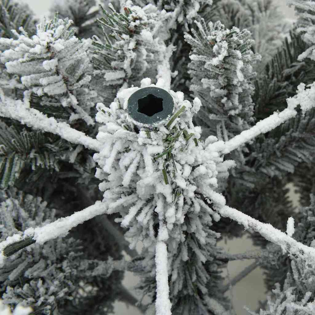 Albero di Natale Artificiale Snodato Foderato di Neve Bianco | homemem39