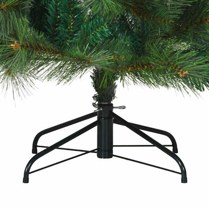 Albero di Natale Artificiale con Rami Pieghevoli Verde 210 cm | homemem39