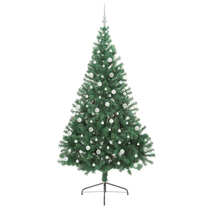 Albero di Natale artificiale con luci integrate Verde 240 cm | homemem39