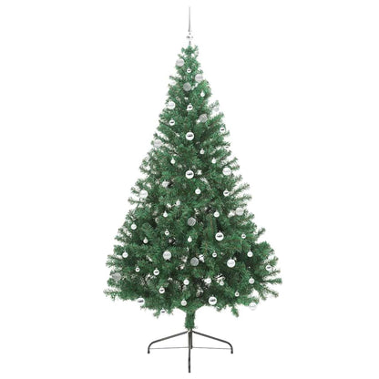 Albero di Natale artificiale con luci integrate Verde 240 cm | homemem39