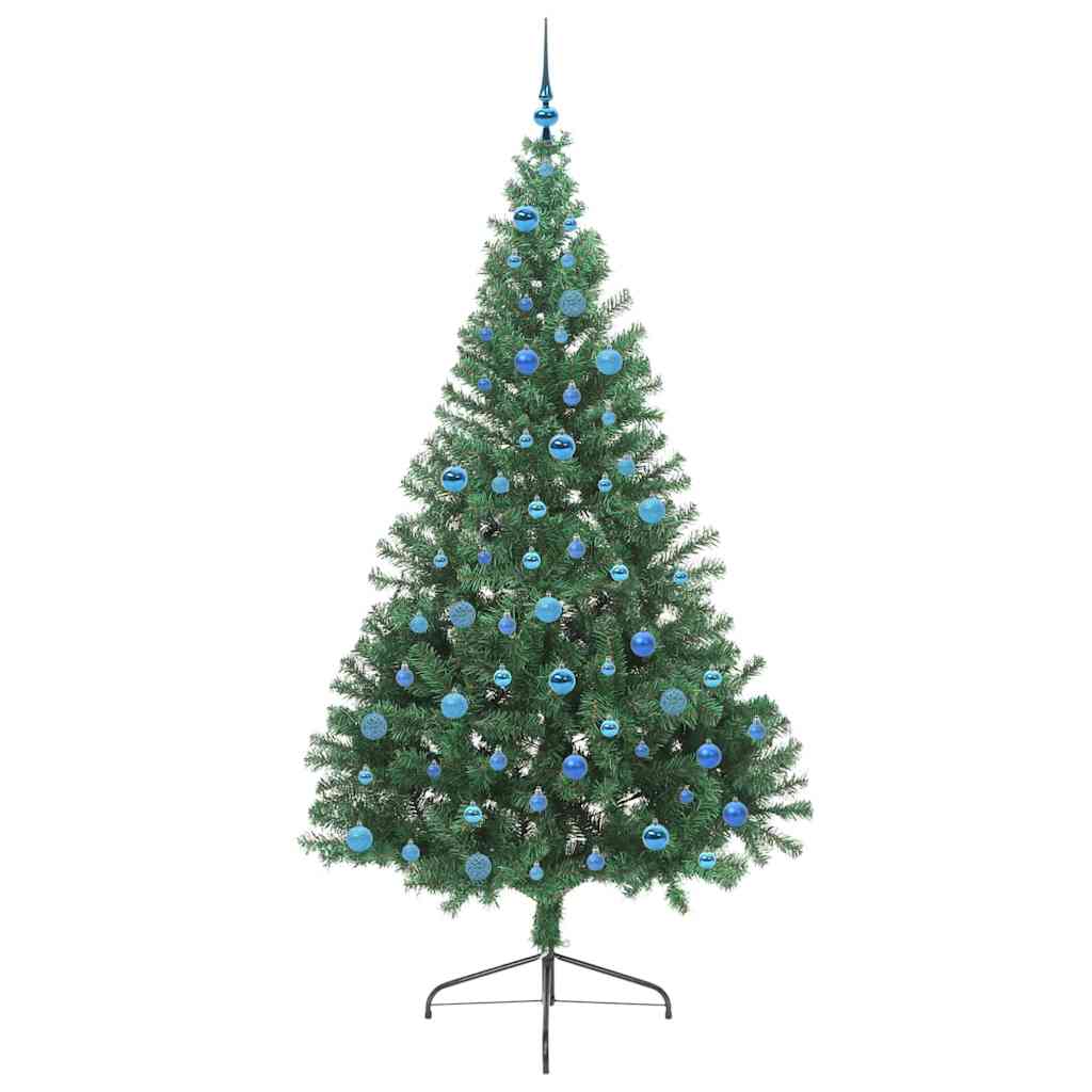 Albero di Natale artificiale con luci integrate Verde 240 cm