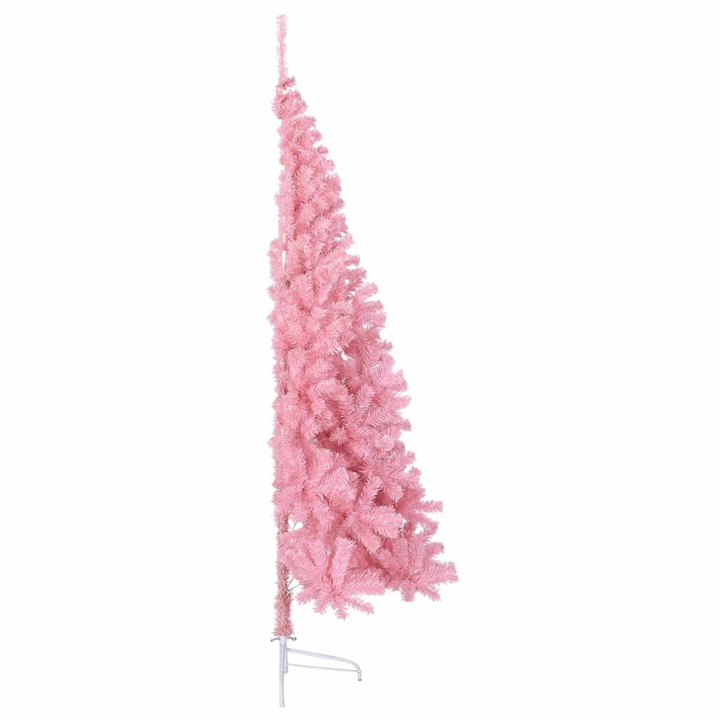 Albero di Natale artificiale con luci integrate Rosa 180 cm PVC | homemem39