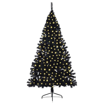 Albero di Natale artificiale con luci integrate 180 cm PVC