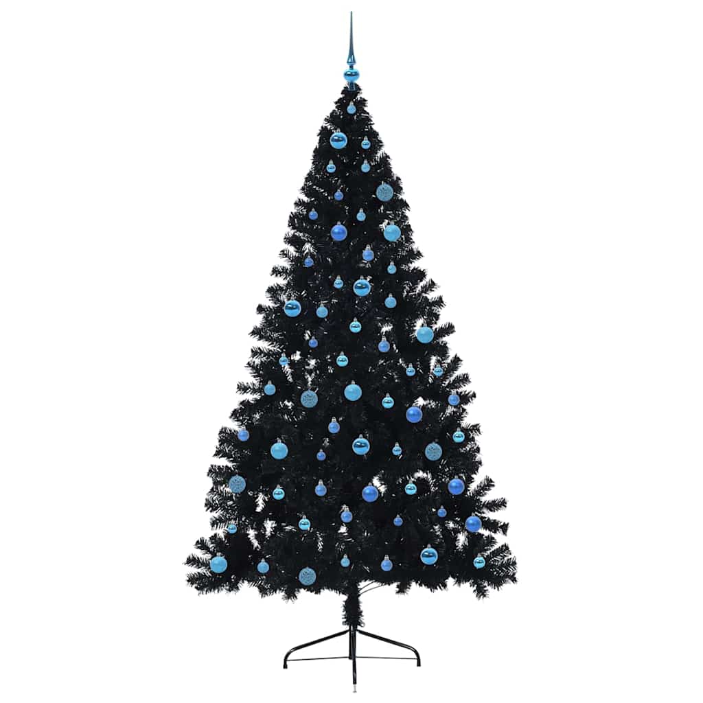 Albero di Natale artificiale con luci integrate 240 cm PVC